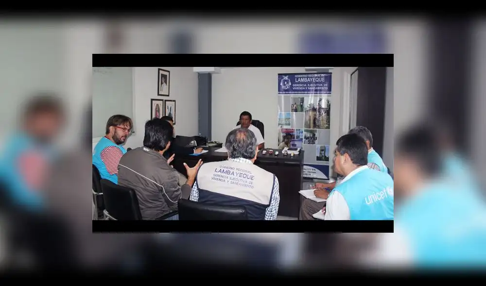 Unicef consignó recursos para obras de agua y saneamiento en Lambayeque