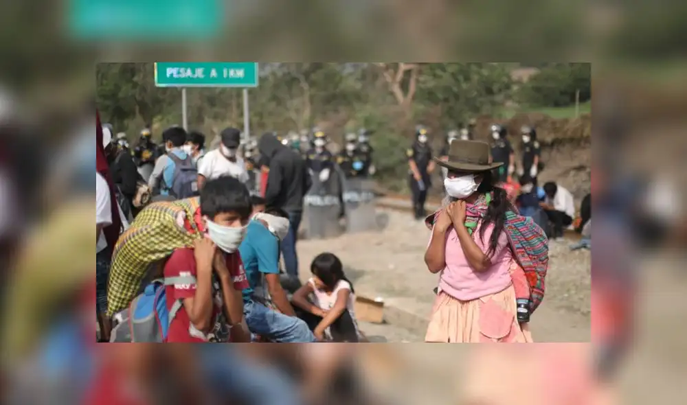 Viceministro de Gobernanza Territorial indicó que realizarán el traslado de las personas con el apoyo de las autoridades regionales. (Foto: Aldair Mejía / La República)