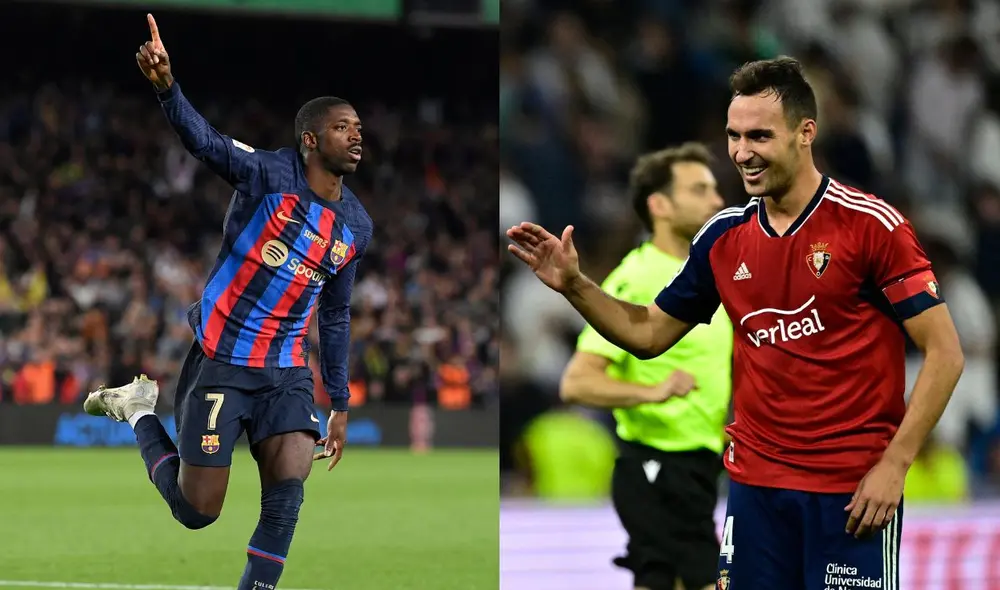 El último partido en Estadio El Sadar fue empate 2-2. Foto: Composición AFP El último partido en Estadio El Sadar fue empate 2-2. Foto: Composición AFP