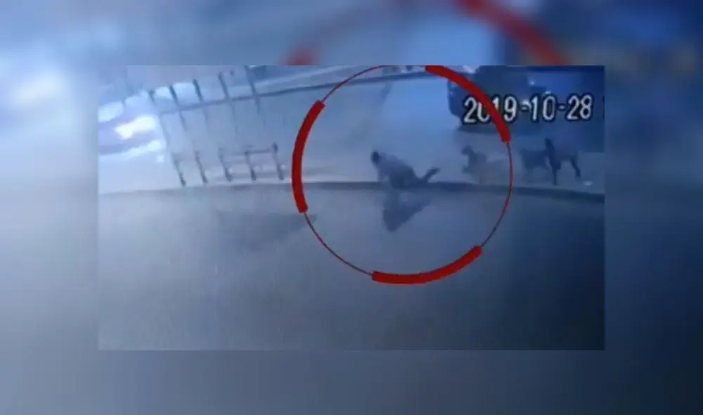 Joven se desvaneció a los pocos segundos de haber sido acuchillado. (Foto: Captura de video / Canal N) Joven se desvaneció a los pocos segundos de haber sido acuchillado. (Foto: Captura de video / Canal N)