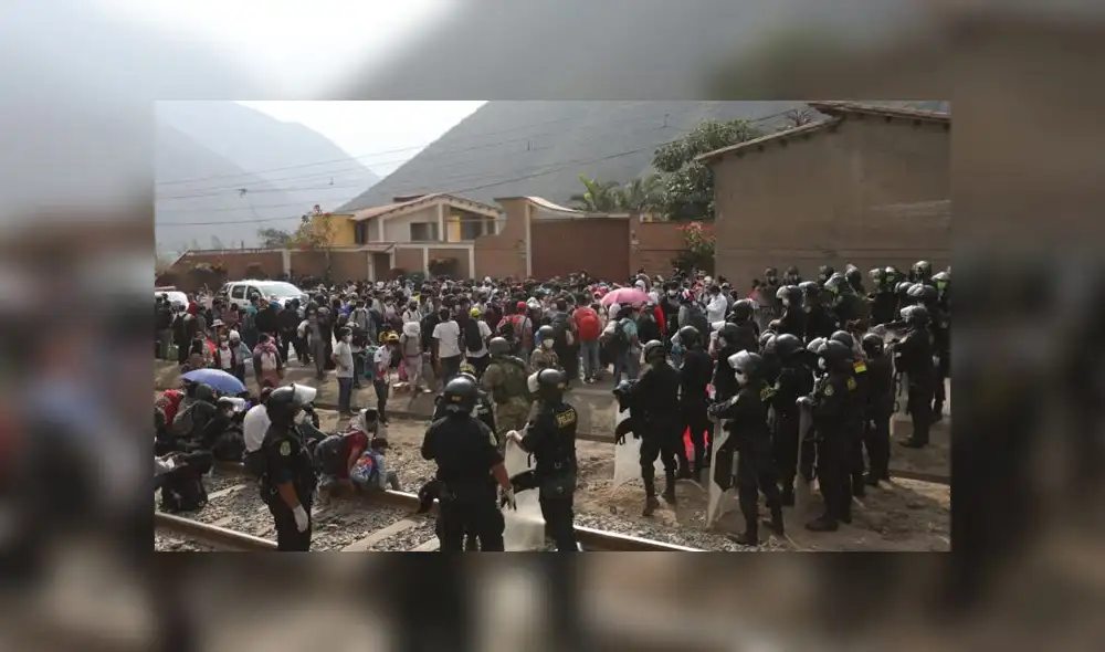 Viceministro de Gobernanza Territorial indicó que realizarán el traslado de las personas con el apoyo de las autoridades regionales. (Foto: Aldair Mejía / La República)
