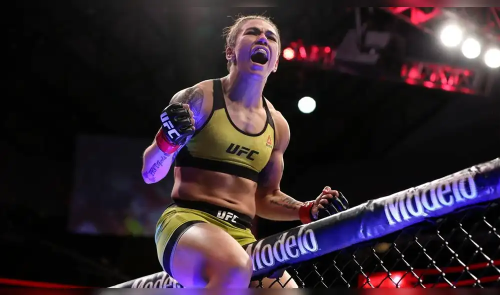UFC 228: Jéssica Andrade aplasta a su rival con un violento KO [VIDEO]