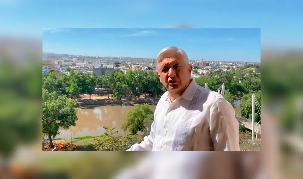 El presidente de México se pronunció desde Sinaloa. Foto: Twitter Andrés Manuel El presidente de México se pronunció desde Sinaloa. Foto: Twitter Andrés Manuel