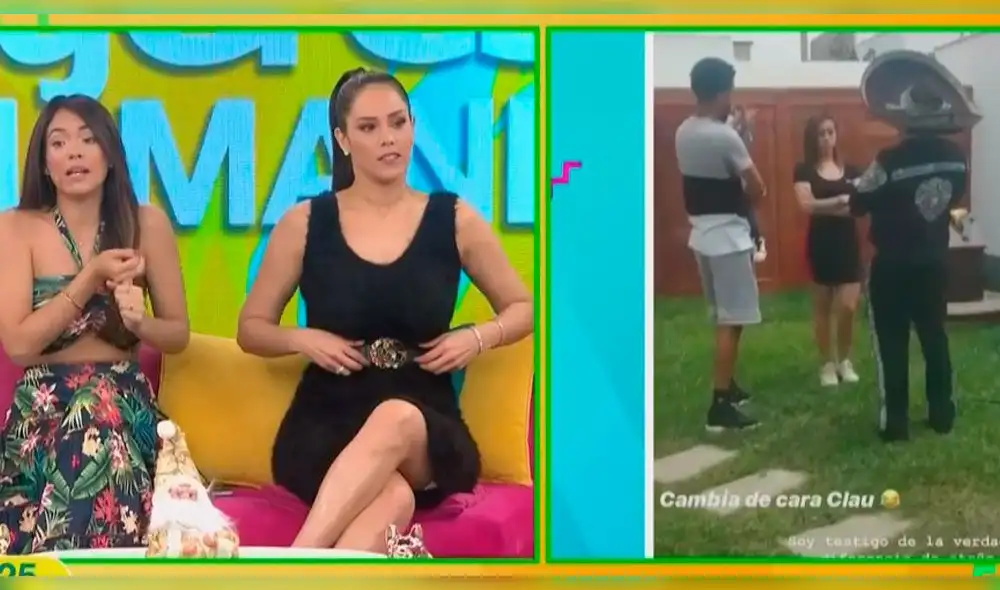 Jazmín Pinedo indignada por serenata de Pedro Gallese a su aún esposa Claudia Díaz