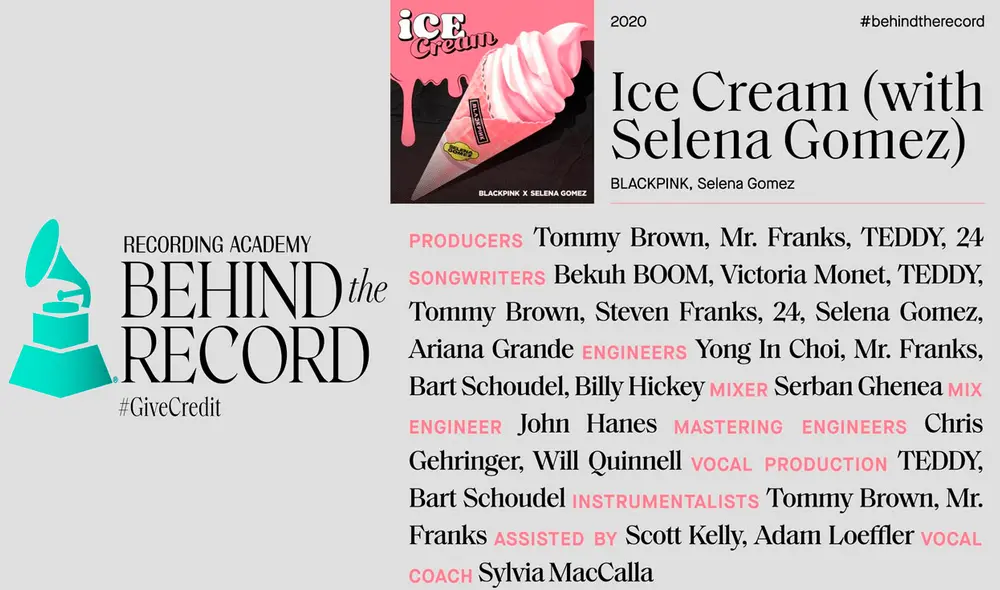 Imágenes de Behind the record de la Academia de los GRAMMYs. Foto: GRAMMYs Imágenes de Behind the record de la Academia de los GRAMMYs. Foto: GRAMMYs