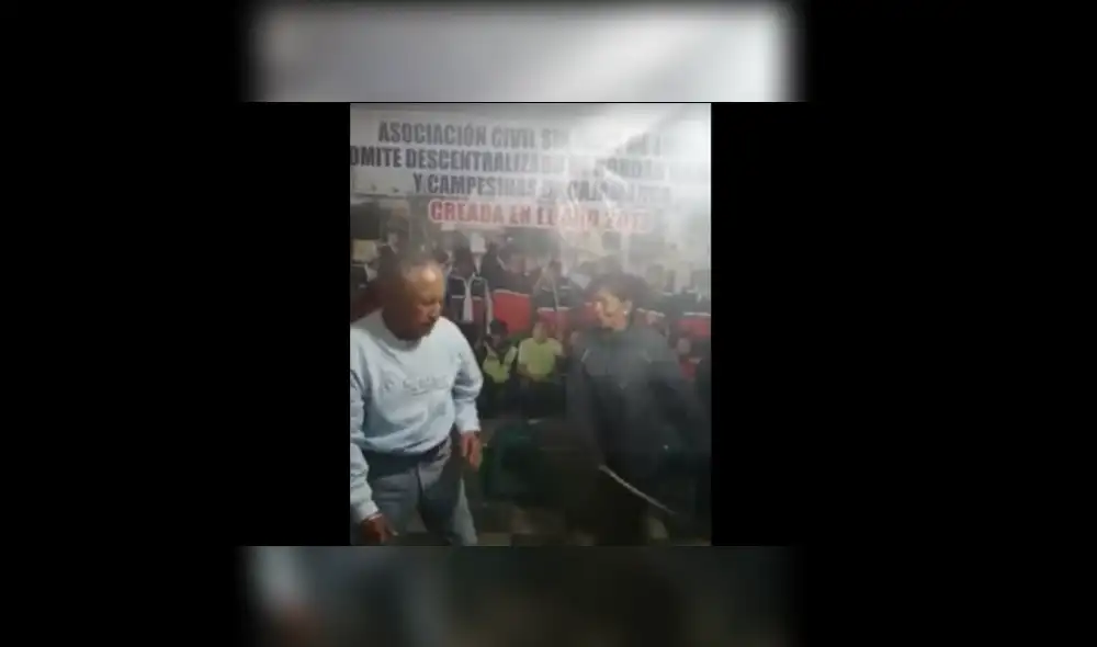 El anciano ya tiene antecedentes por robo agravado. Foto: Captura El anciano ya tiene antecedentes por robo agravado. Foto: Captura