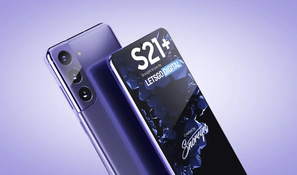 La nueva serie Galaxy S21 se presentará oficialmente en enero de 2021. Foto: LetsGoDigital