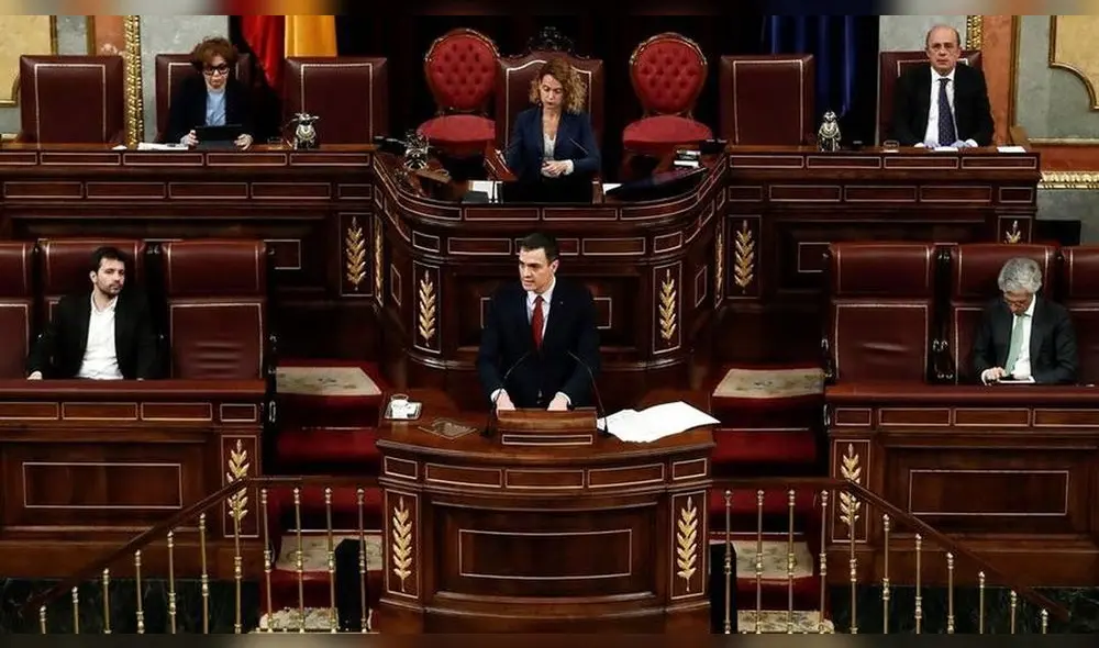 El Congreso de Diputados de España debatirá la próxima si extiende nuevamente el estado de alarma. Foto: EFE. El Congreso de Diputados de España debatirá la próxima si extiende nuevamente el estado de alarma. Foto: EFE.