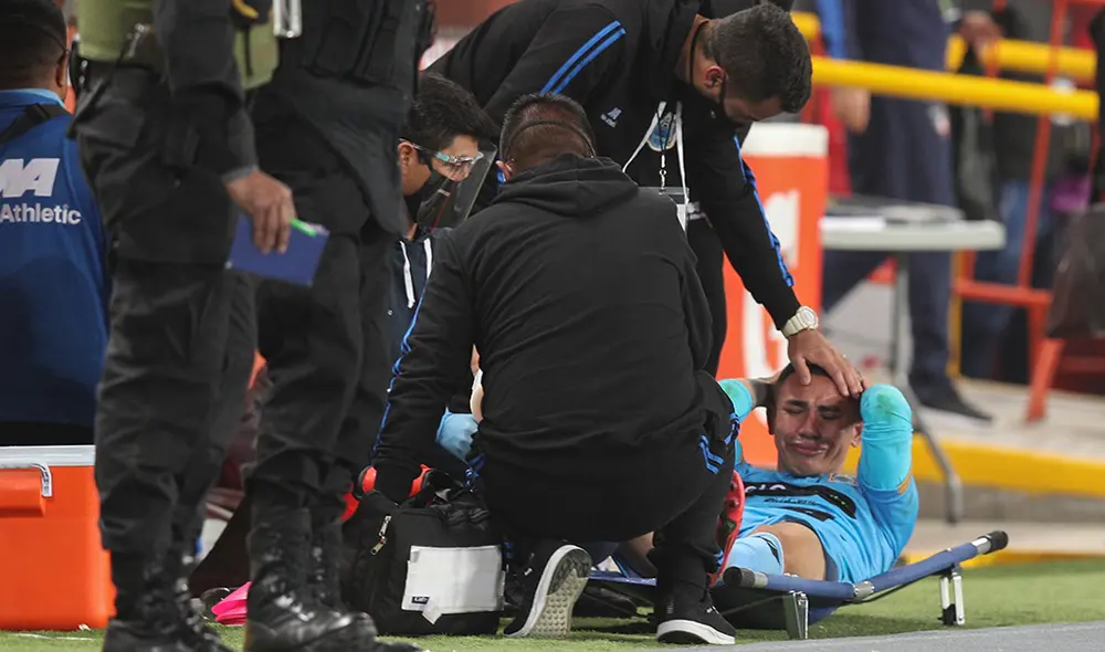 Este fue el debut de Jean Deza en la Copa Libertadores, pues Alianza Lima no llegó a inscribirlo para el torneo. Foto: AFP. Este fue el debut de Jean Deza en la Copa Libertadores, pues Alianza Lima no llegó a inscribirlo para el torneo. Foto: AFP.
