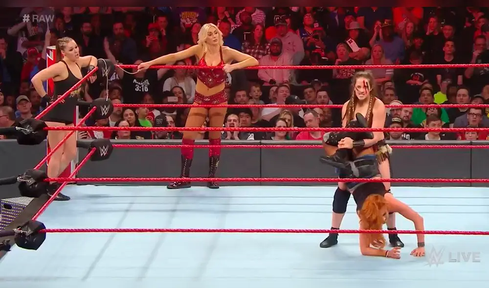 WWE RAW: Kurt Angle cerró el último show previo a WrestleMania atacando a Baron Corbin