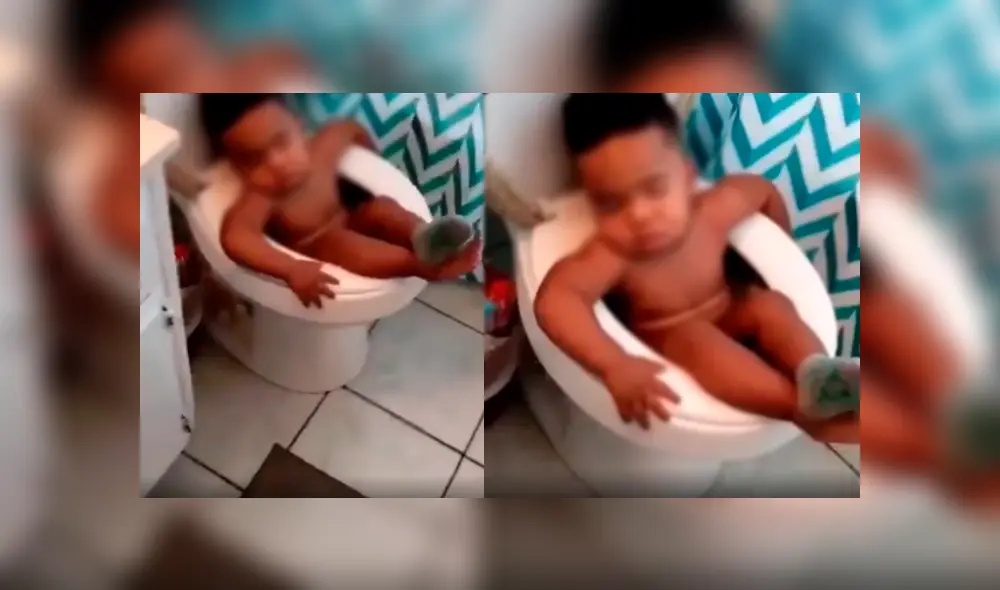 Desliza a la izquierda para ver el video que enterneció a los usuarios de Facebook. Foto: Captura