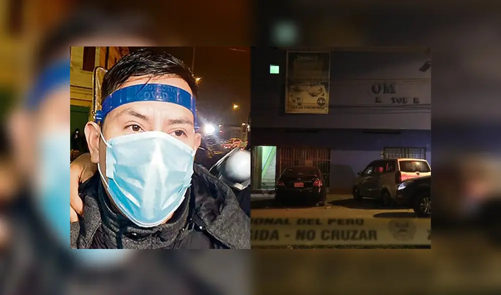 Job Luque Ayala brindó su testimonio de lo ocurrido en la discoteca de Los Olivos el ultimo 22 de agosto. Créditos: Composición.