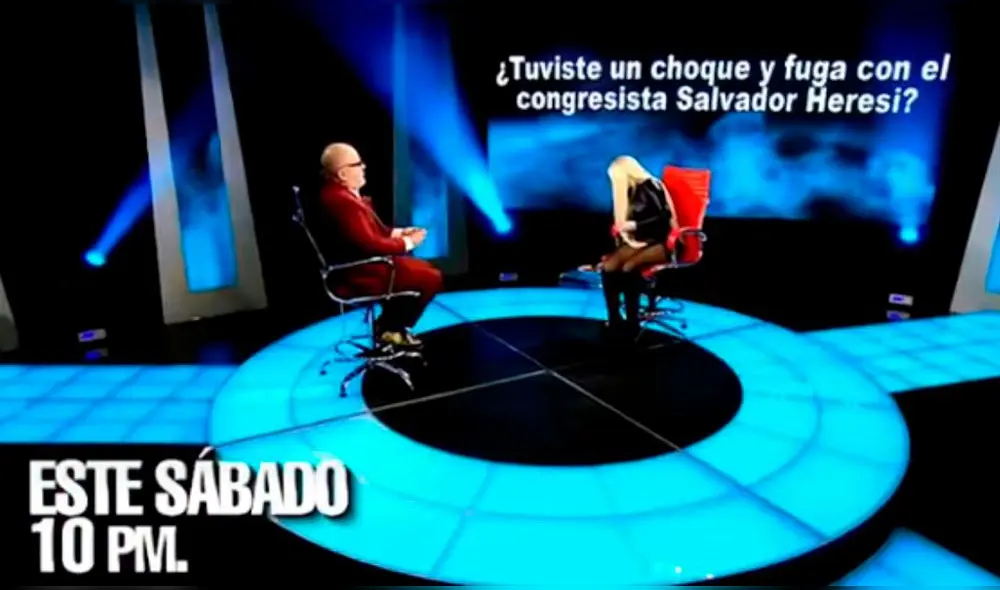 Shirley Cherres lo contará todo en el sillón rojo de "El Valor de la Verdad"