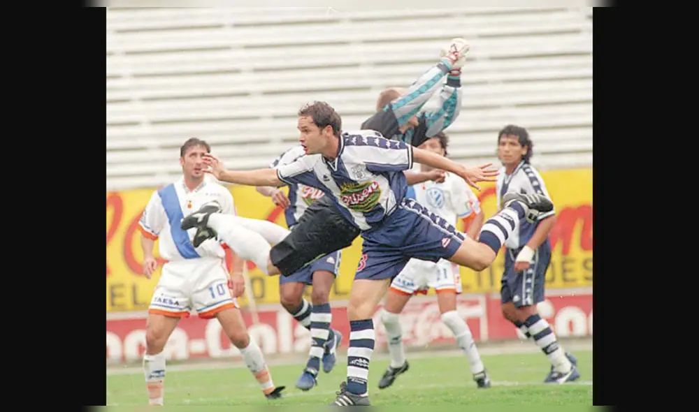 Alianza Lima goleó 5-4 a Sporting Cristal en 1997.