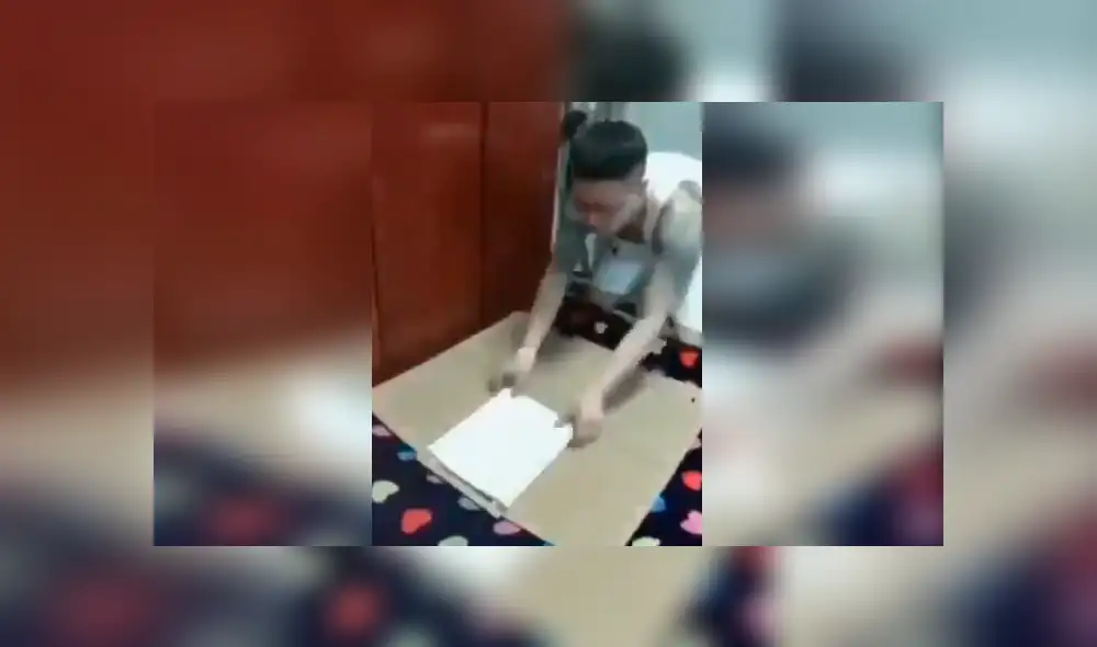 Astuto joven causó furor en las redes al mostrar una curiosa técnica para doblar la ropa de manera prolija, rápida y sencilla