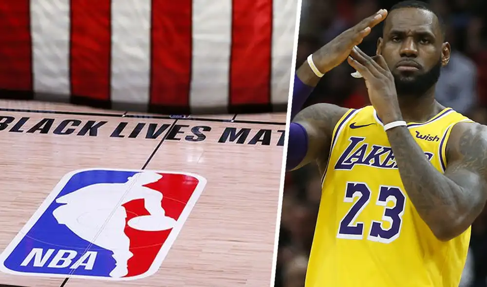 Posición de LeBron James por la cancelación de los Playoffs de la NBA. | Foto: AFP/EFE