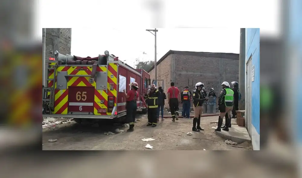 Incendio se produjo muy cerca al peaje de Puente Piedra, a la altura del kilómetro 25 de la Panamerica Norte. (Fotos: Jéssica Merino / La República)