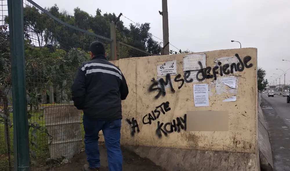 San Marcos sigue tomada por un grupo de estudiantes.