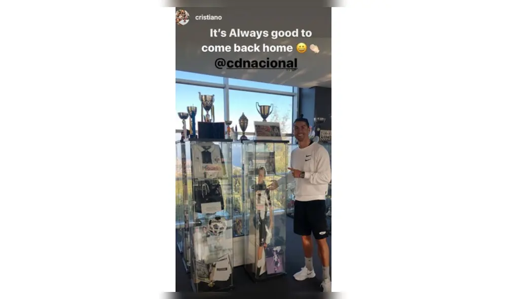 Cristiano Ronaldo visitó instalaciones del club Nacional en Madeira. Cristiano Ronaldo visitó instalaciones del club Nacional en Madeira.