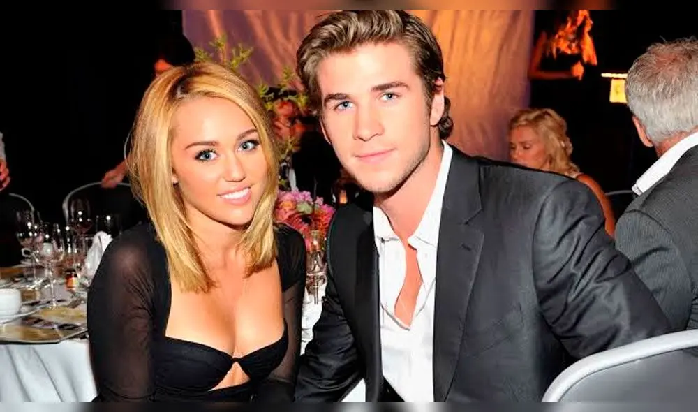 Liam Hemsworth  y Miley Cyrus
