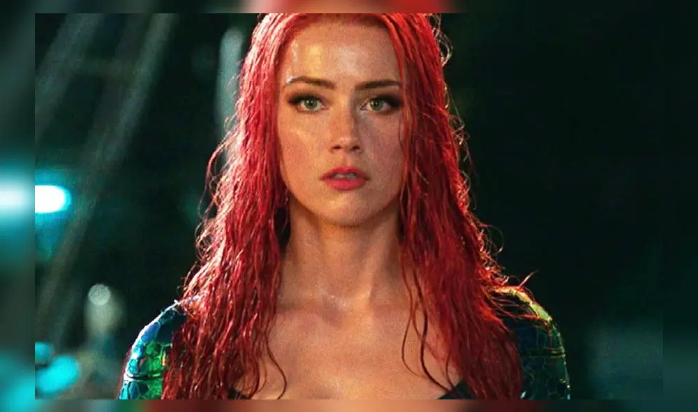Amber Heard podría ser retirada de Aquaman 2 por las denuncias de abuso físico que tiene en su contra.