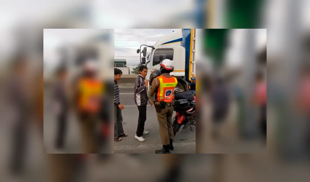 Desliza para ver el desenlace de este video viral de YouTube. Foto: Captura.