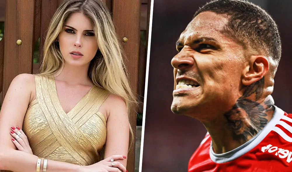 Paolo Guerrero y Bárbara Evans