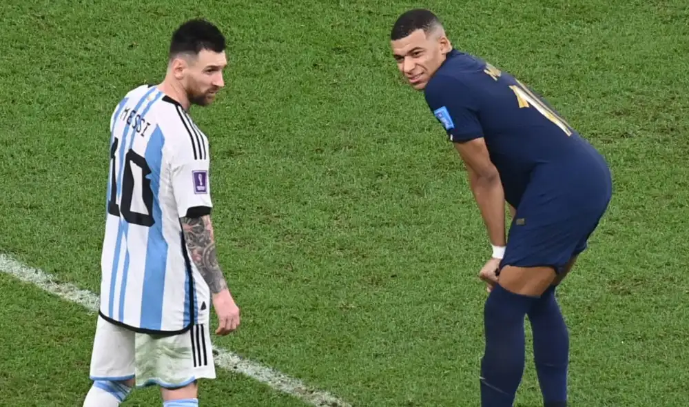 Messi y Mbappé se enfrentaron en la final de Qatar 2022. Foto: EFE