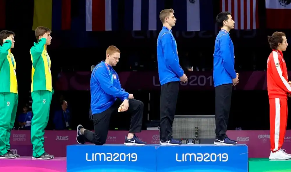 Lima 2019: Atletas norteamericanos que protestaron contra el maltrato a los inmigrantes podrían recibir sanciones Lima 2019: Atletas norteamericanos que protestaron contra el maltrato a los inmigrantes podrían recibir sanciones