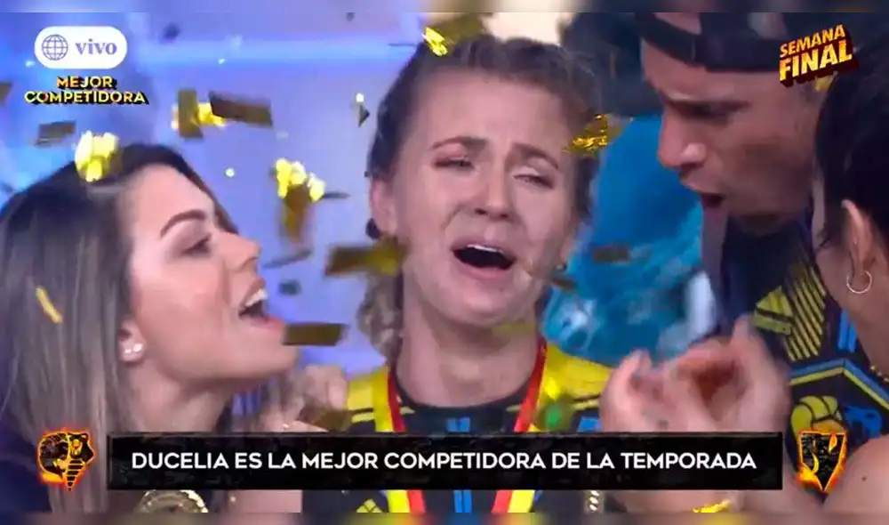 Ducelia Echevarría gana el título de "Mejor competidora" de "Esto es guerra" Ducelia Echevarría gana el título de "Mejor competidora" de "Esto es guerra"