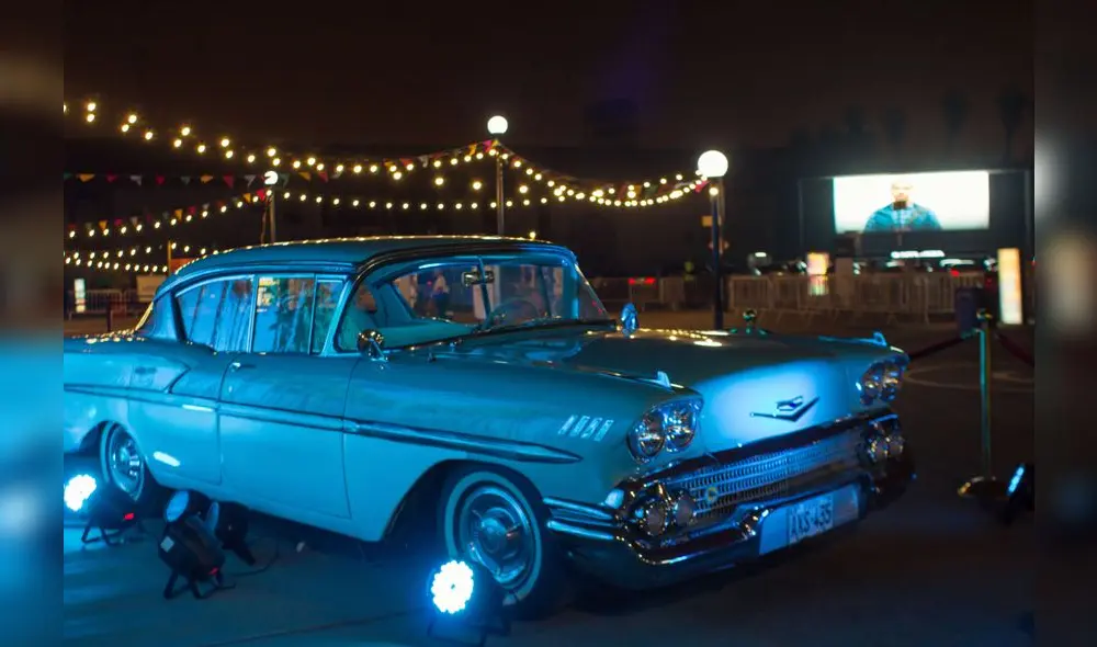El primer 'Autocinema+' se aperturó en Jockey Plaza y tuvo gran acogida por el público. (Foto: Tondero)