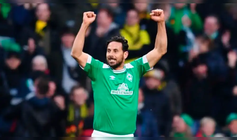 Claudio Pizarro consiguió nuevo récord en el fútbol alemán con el Werder Bremen. Claudio Pizarro consiguió nuevo récord en el fútbol alemán con el Werder Bremen.
