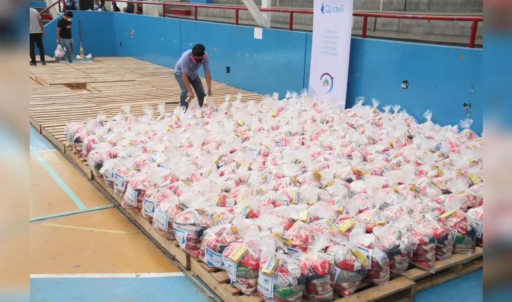 Qavii entrega a la MPT 500 bolsas