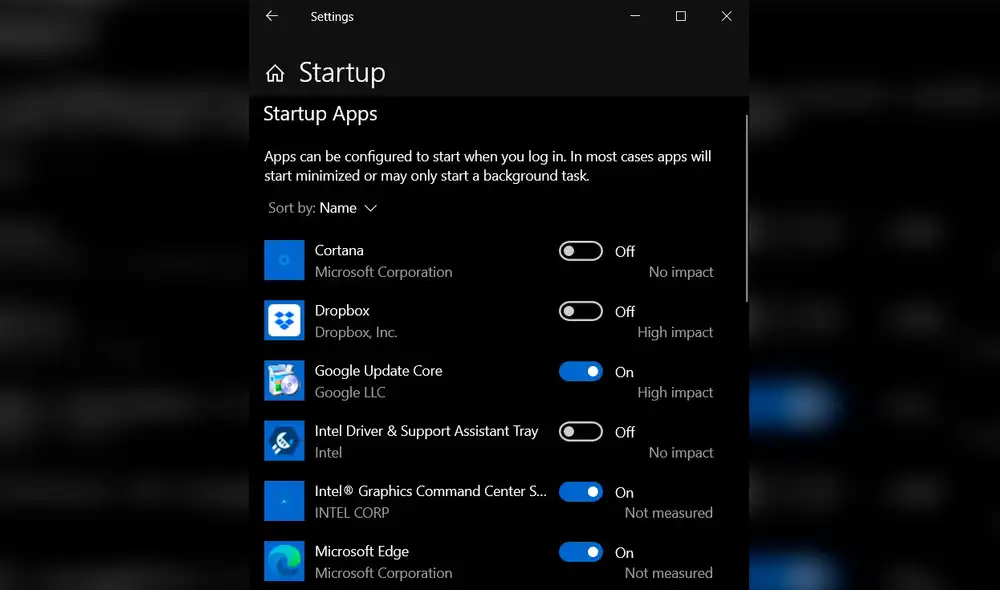 Muchos usuarios desconocen que pueden configurar qué programas se inician junto al prendido del sistema. Windows 10 ahora nos permitirá hacerlo al instalarlos. Foto: Windows Latest Muchos usuarios desconocen que pueden configurar qué programas se inician junto al prendido del sistema. Windows 10 ahora nos permitirá hacerlo al instalarlos. Foto: Windows Latest