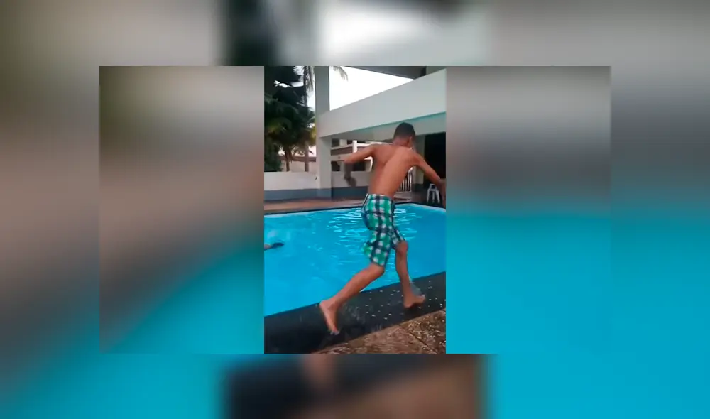 YouTube viral: joven compite con su amigo en carrera de natación y aplica ‘truco’ para ganarle con facilidad