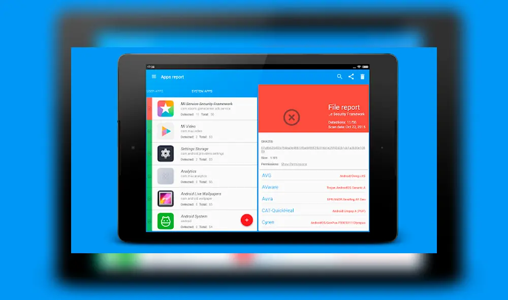 La aplicación móvil de Virus total analizará las apps y archivos del smartphone.
