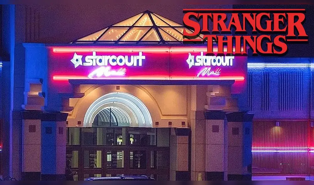 El centro comercial es el lugar preferido de los chicos en Stranger Things.