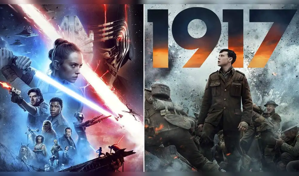 1917 supera Star Wars: The rise of skywalker