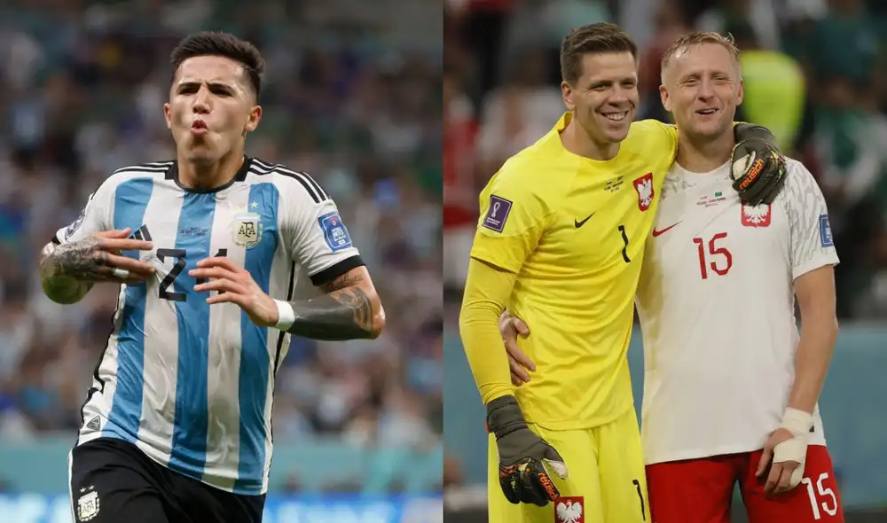 Argentina y Polonia definen su paso a la siguiente ronda del Mundial Qatar 2022. Foto: Composición EFE