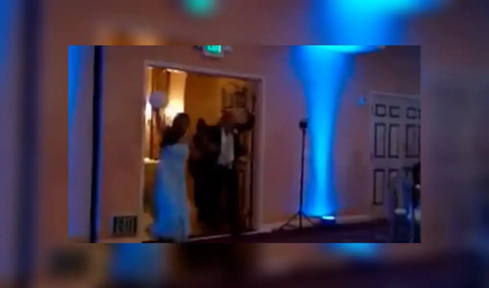 Facebook: recién casados querían sorprender con coreografía a sus invitados, pero termina en desgracia [VIDEO] 