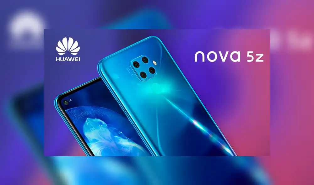 Lanzamiento oficial del Huawei Nova 5Z.