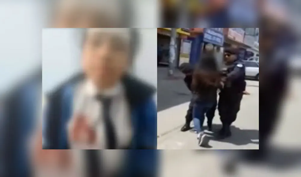 Entre los malhechores se encontraba una menor de 15 años de edad.