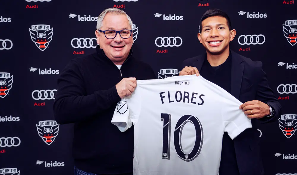 Con un video por redes sociales mostrando sus mejores jugadas, Edison Flores fue presentado por el DC United de la Major League Soccer. Con un video por redes sociales mostrando sus mejores jugadas, Edison Flores fue presentado por el DC United de la Major League Soccer.