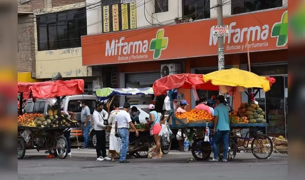 Los ambulantes tomaron las calles