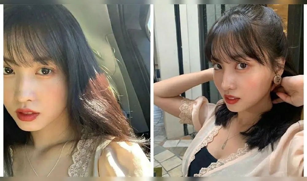 Los fans de TWICE alabaron la belleza en los selfies de Momo.