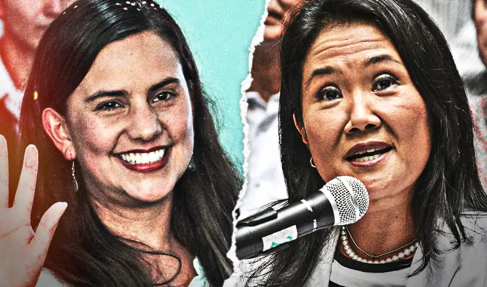 Verónika Mendoza y Keiko Fujimori. Foto: Composición LR