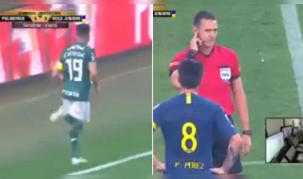 Boca Juniors vs Palmeiras: el VAR le anuló el gol a Bruno Henrique [VIDEO]