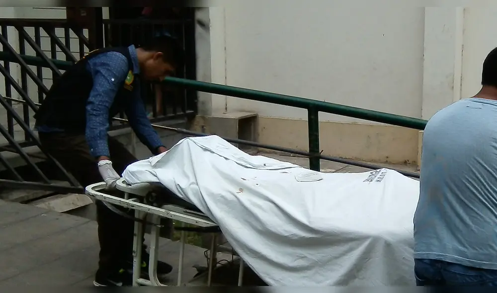 El cuerpo fue trasladado a la morgue de Trujillo. El cuerpo fue trasladado a la morgue de Trujillo.