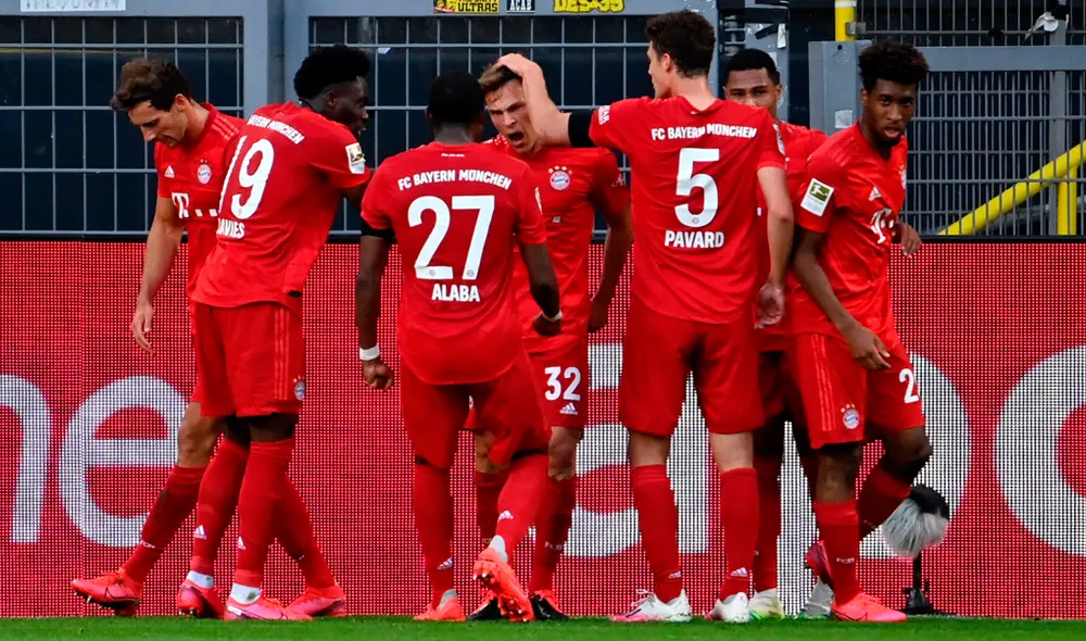 Kimmich marcó l primero para el Bayern Múnich. (Créditos: AFP)