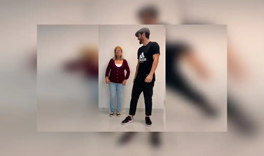 Desliza las imágenes para ver la increíble demostración de talento que hizo una madre con su hijo. Foto: TikTok Desliza las imágenes para ver la increíble demostración de talento que hizo una madre con su hijo. Foto: TikTok